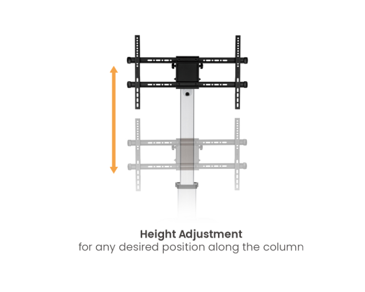 TV Stand: Vertex VX-TV-ST01 TV Stand 37"-86"